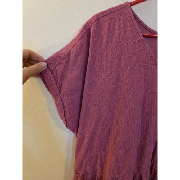 Terra & Sky Size 1x(16×18)Roiest Roughe Dolman Swing Cotton W/Pockets Lined - Picture 6 of 11